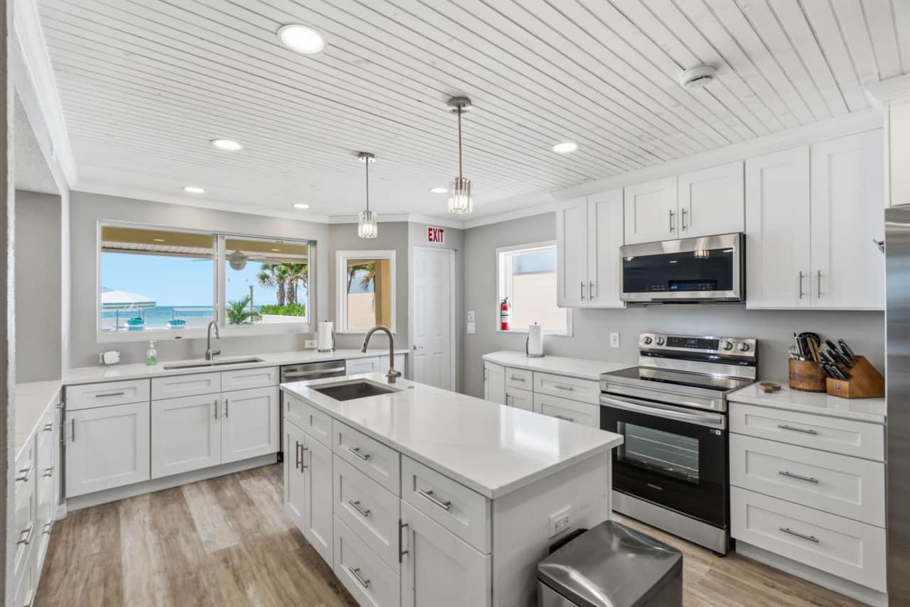 Main Kitchen with A View