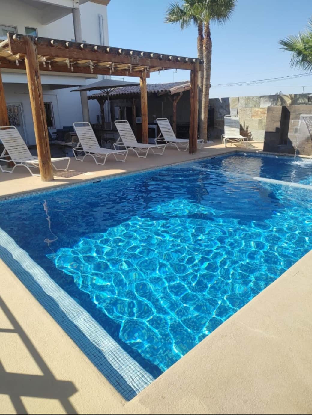 Pool patio