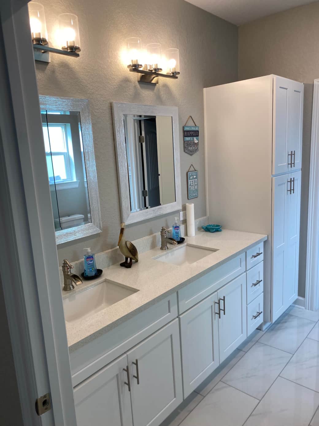 Master bathroom