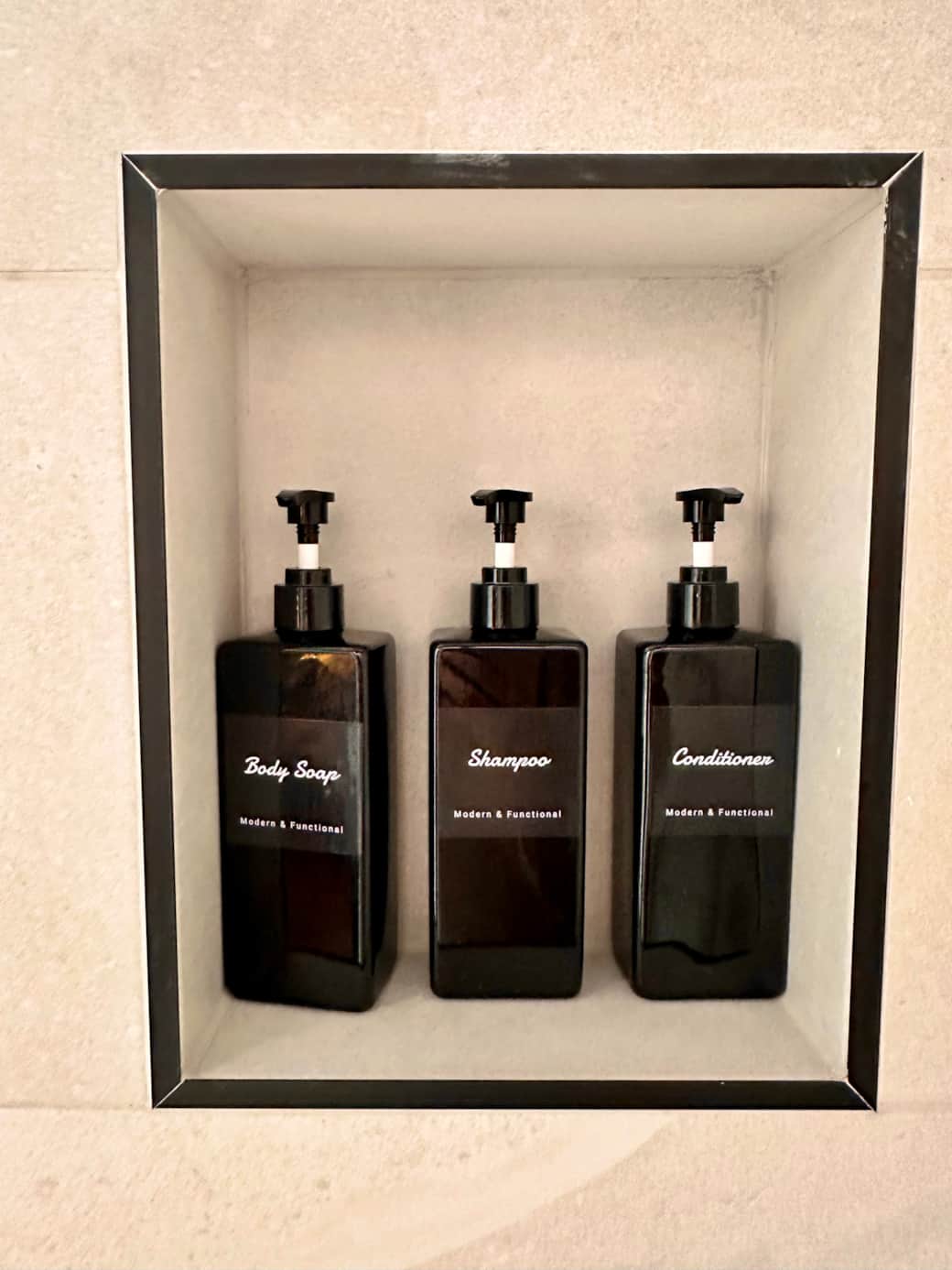 Shower Gel, Shampoo & Conditioner