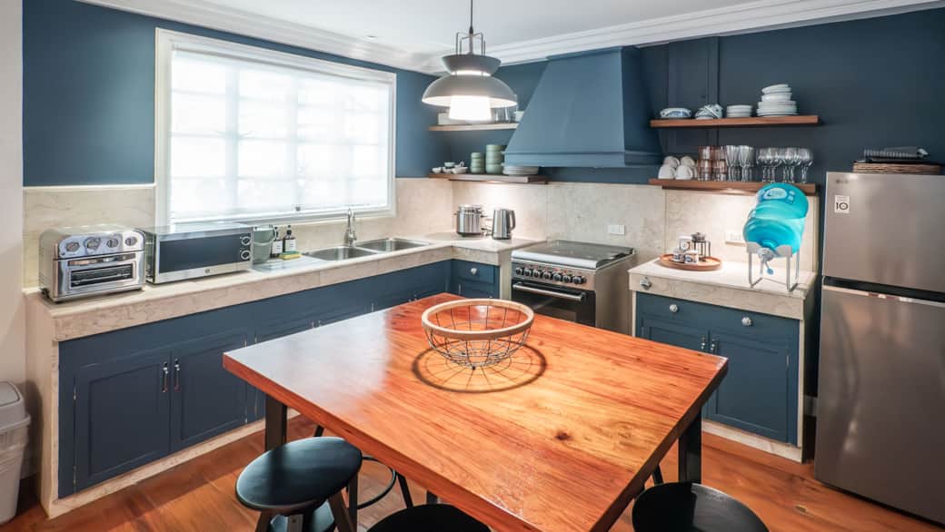 Lantana's fully-equipped kitchen