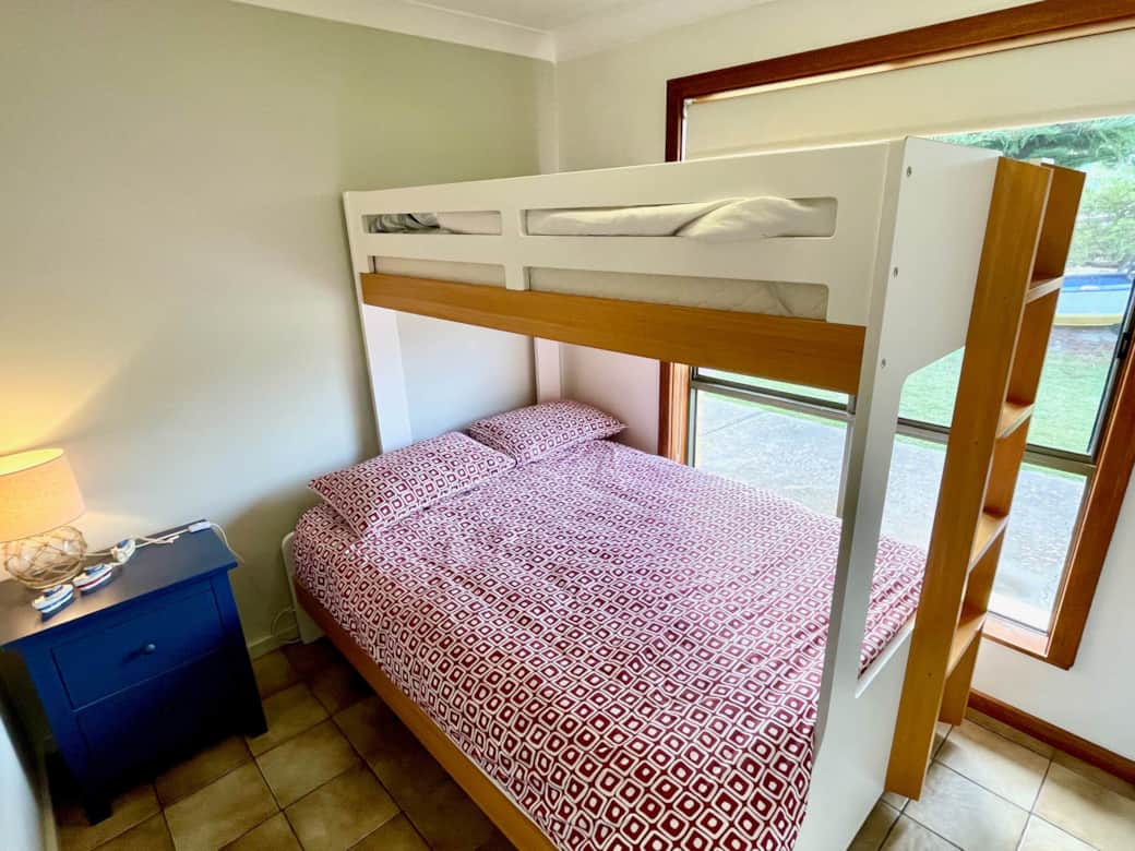 Bedroom 2 with bunks