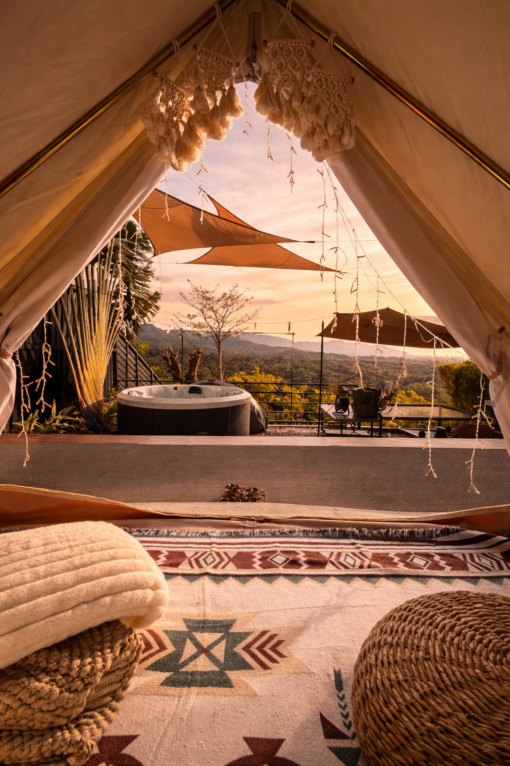 View From The Tent