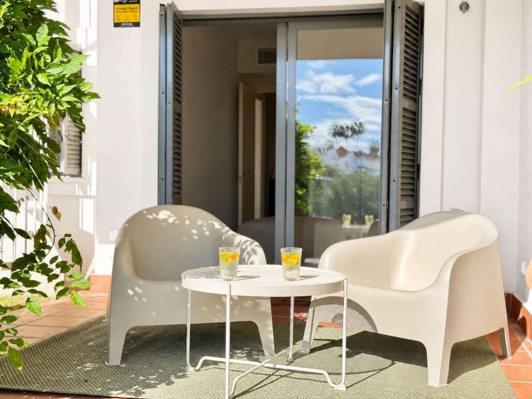 Garden terrace