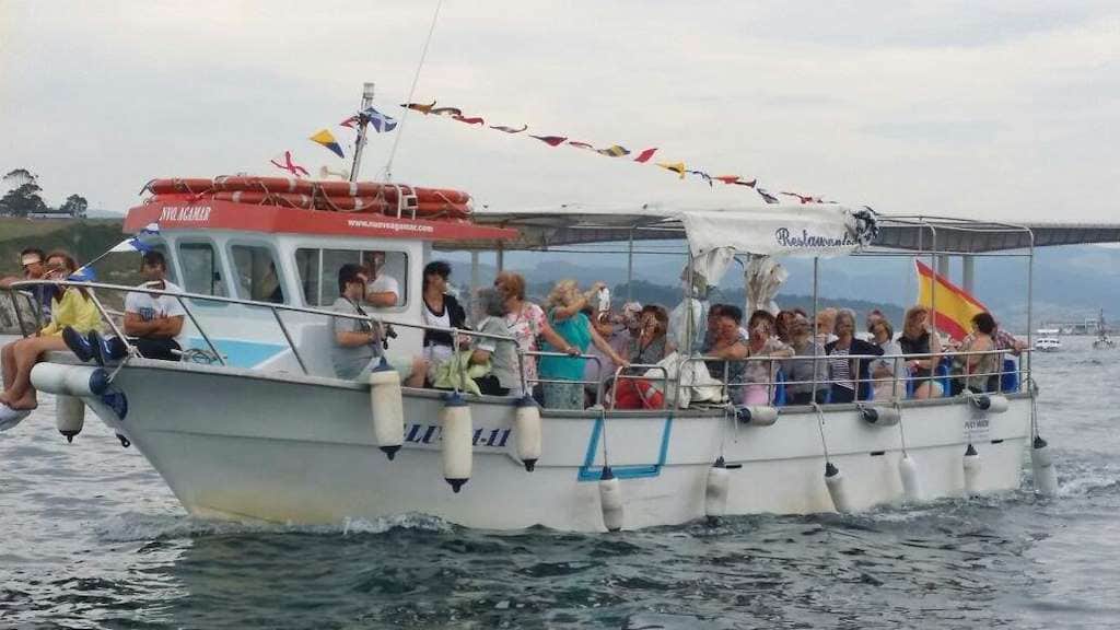 Paseo en barco Ribadeo