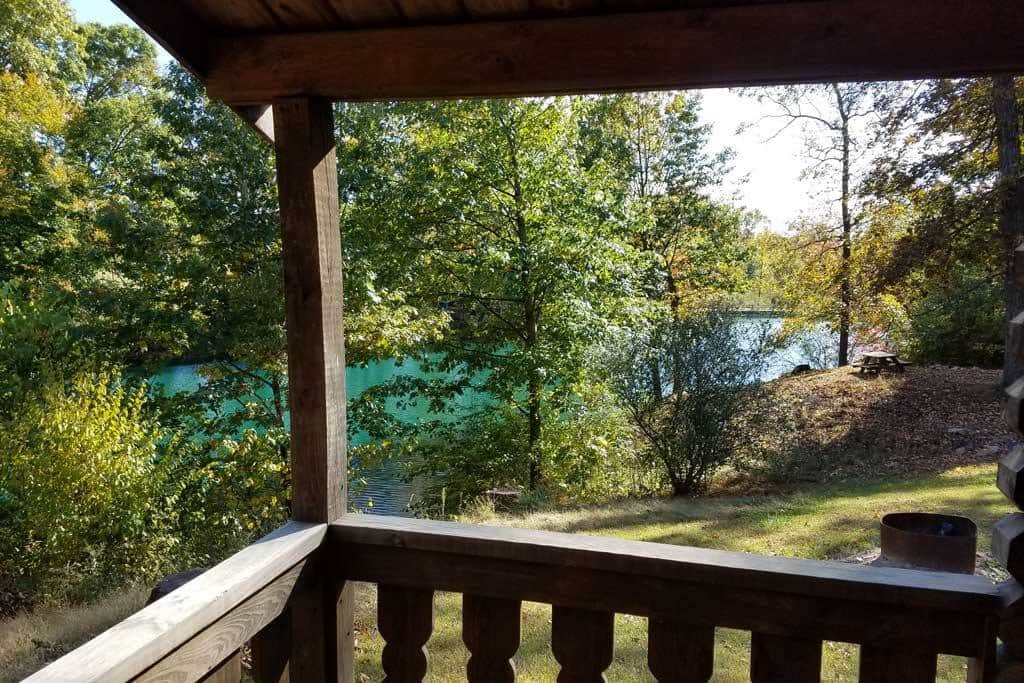 View from front porch