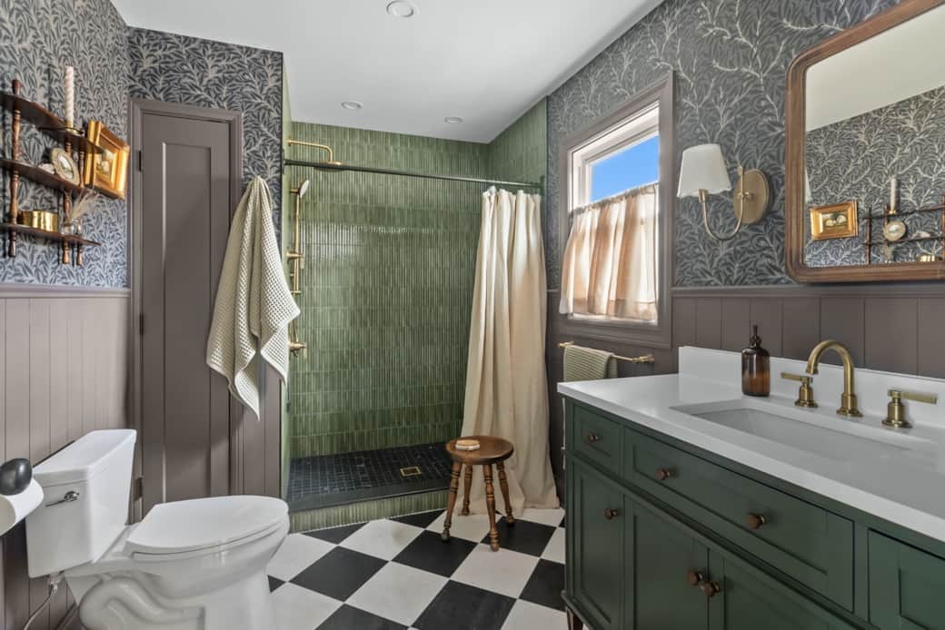 1st Floor Bathroom Connects to Primary Bedroom