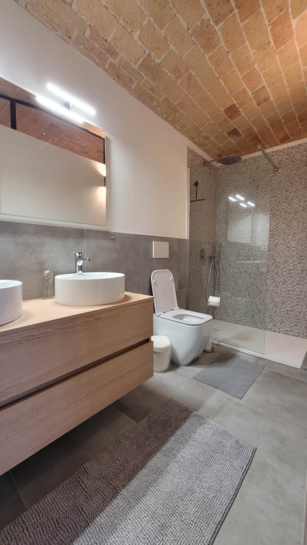 Private bathroom with walk-in shower