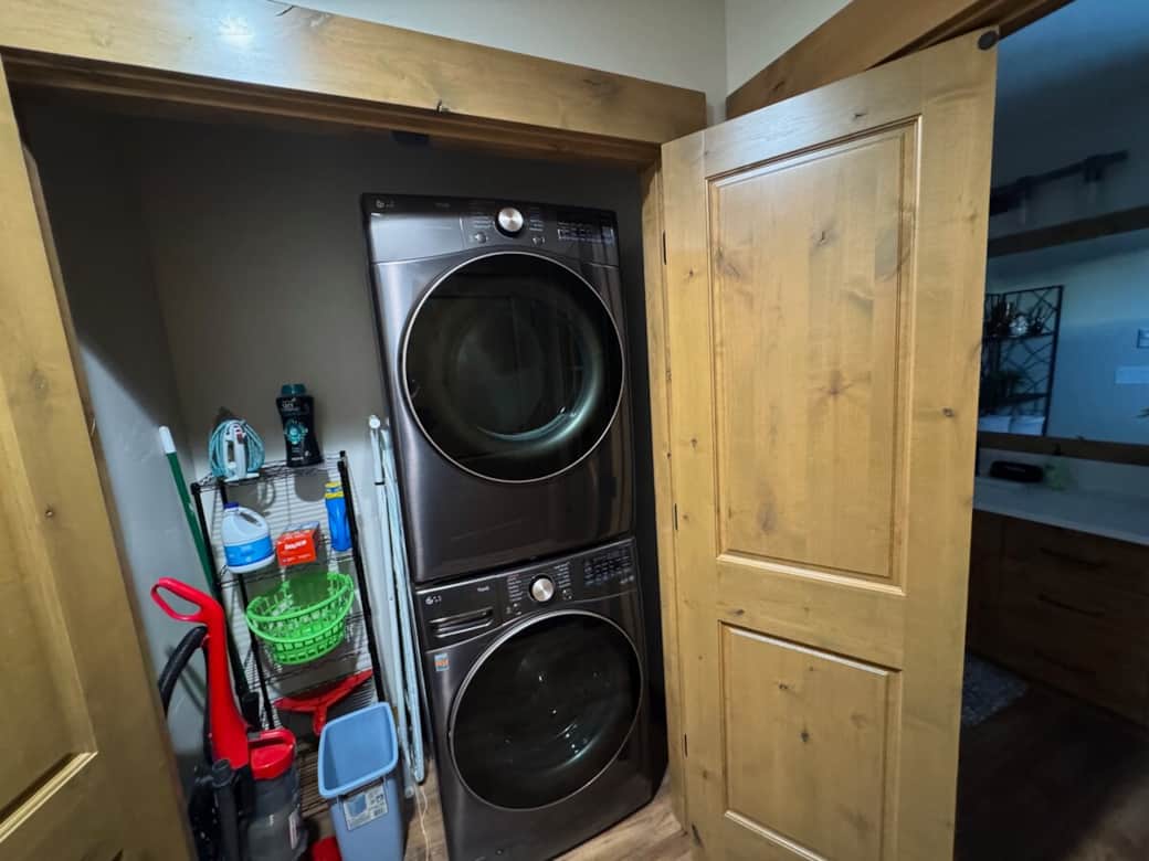 Full size LG washer and dryer
