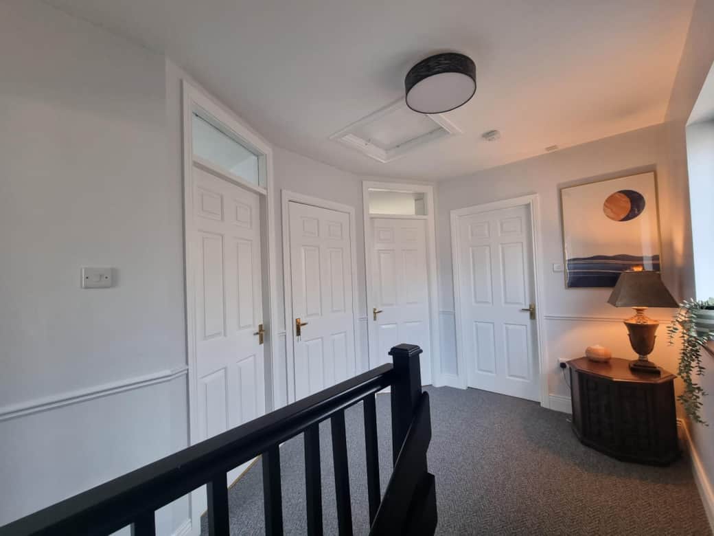 Upstairs landing