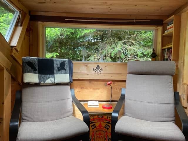 upstairs seating
