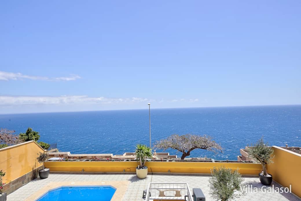 Beautiful sea view from the balcony