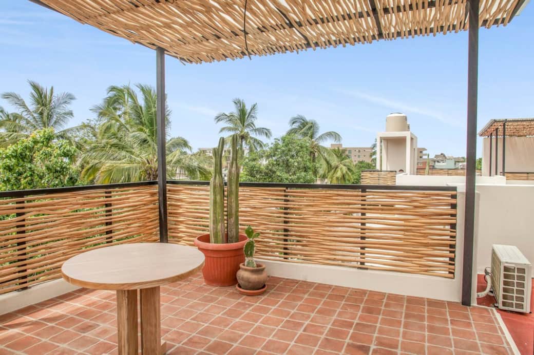 [Rooftop] ★ "Both houses had beautiful palapas that allowed amazing mountain views."