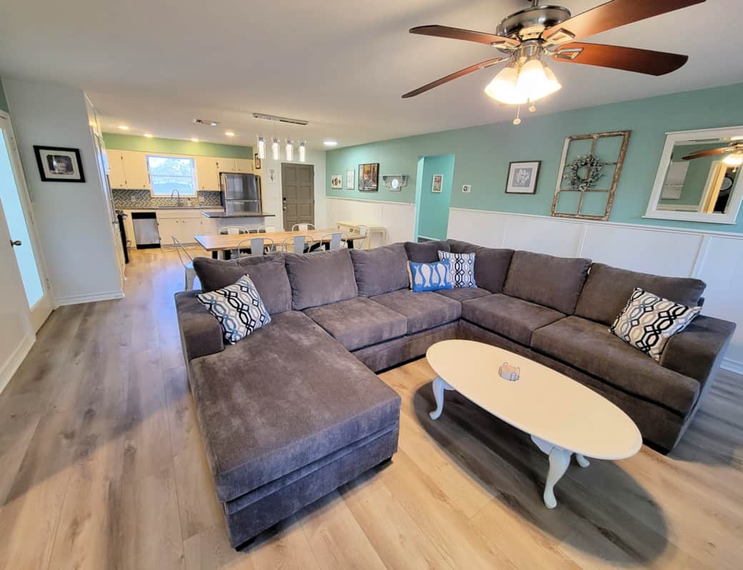 Plenty of indoor seating for you and your group.