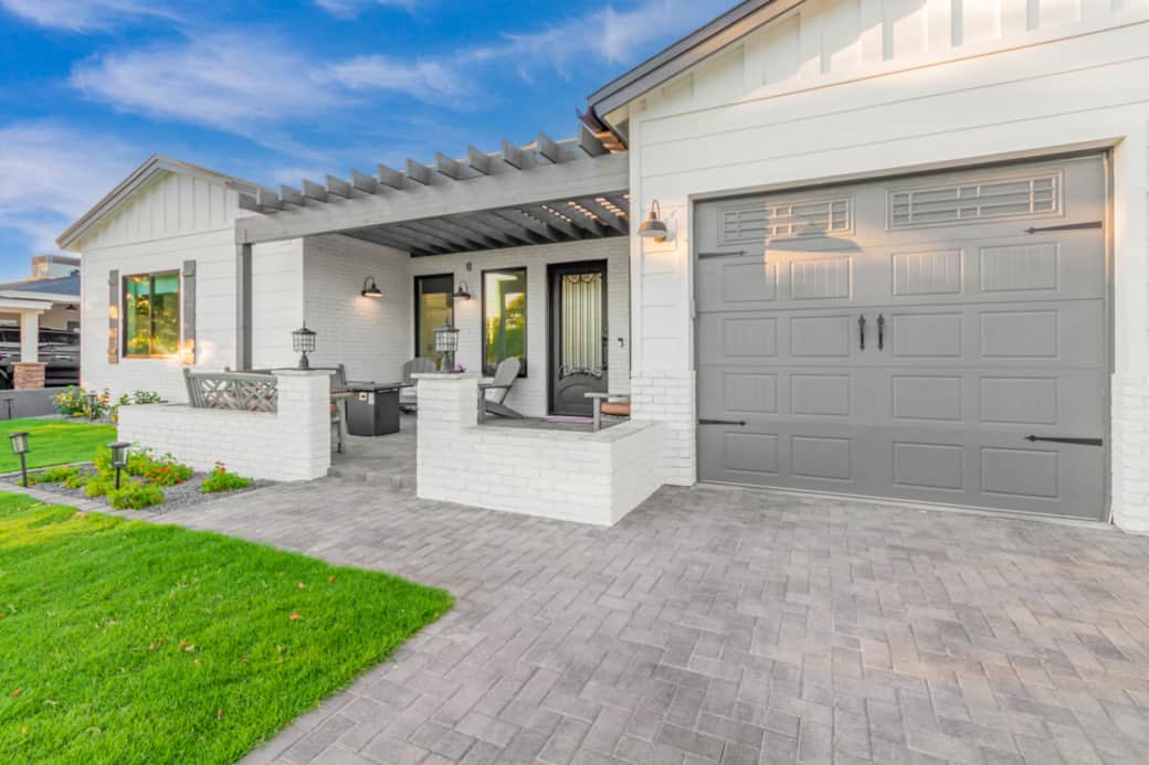 Courtyard/firepit