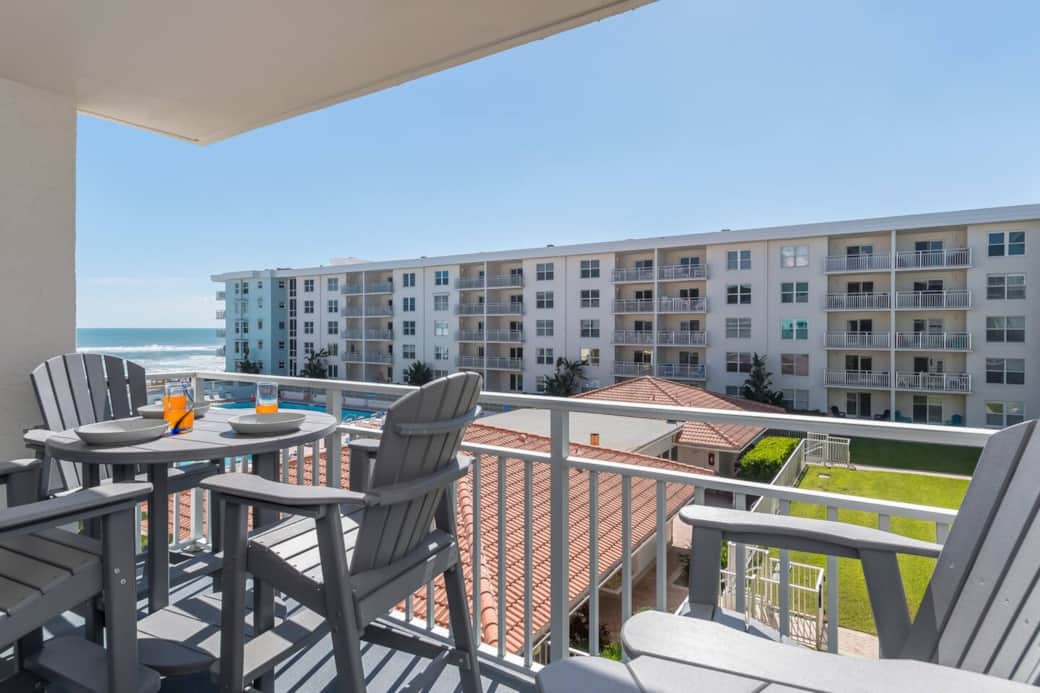 Immerse yourself in the breathtaking coastal beauty from this stunning oceanfront balcony oasis. Relax, unwind, and enjoy the endless views of the sparkling waves, as you sip your morning coffee or gather with friends for a magical sunset experience.