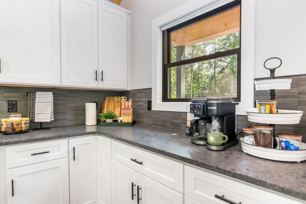 Gourmet Kitchen with Coffee Station