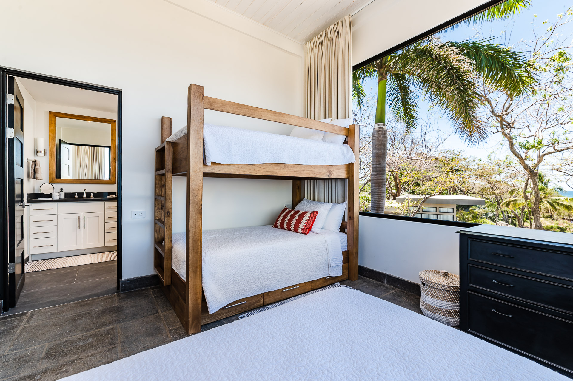 Located inside the main house on the 2nd floor.