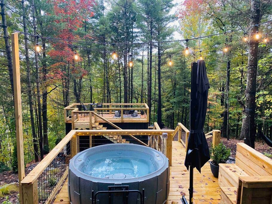 Tiny Escapes Tiny Sustainer in Todd North Carolina -Unique Upscale Rentals for All of Life's Moments