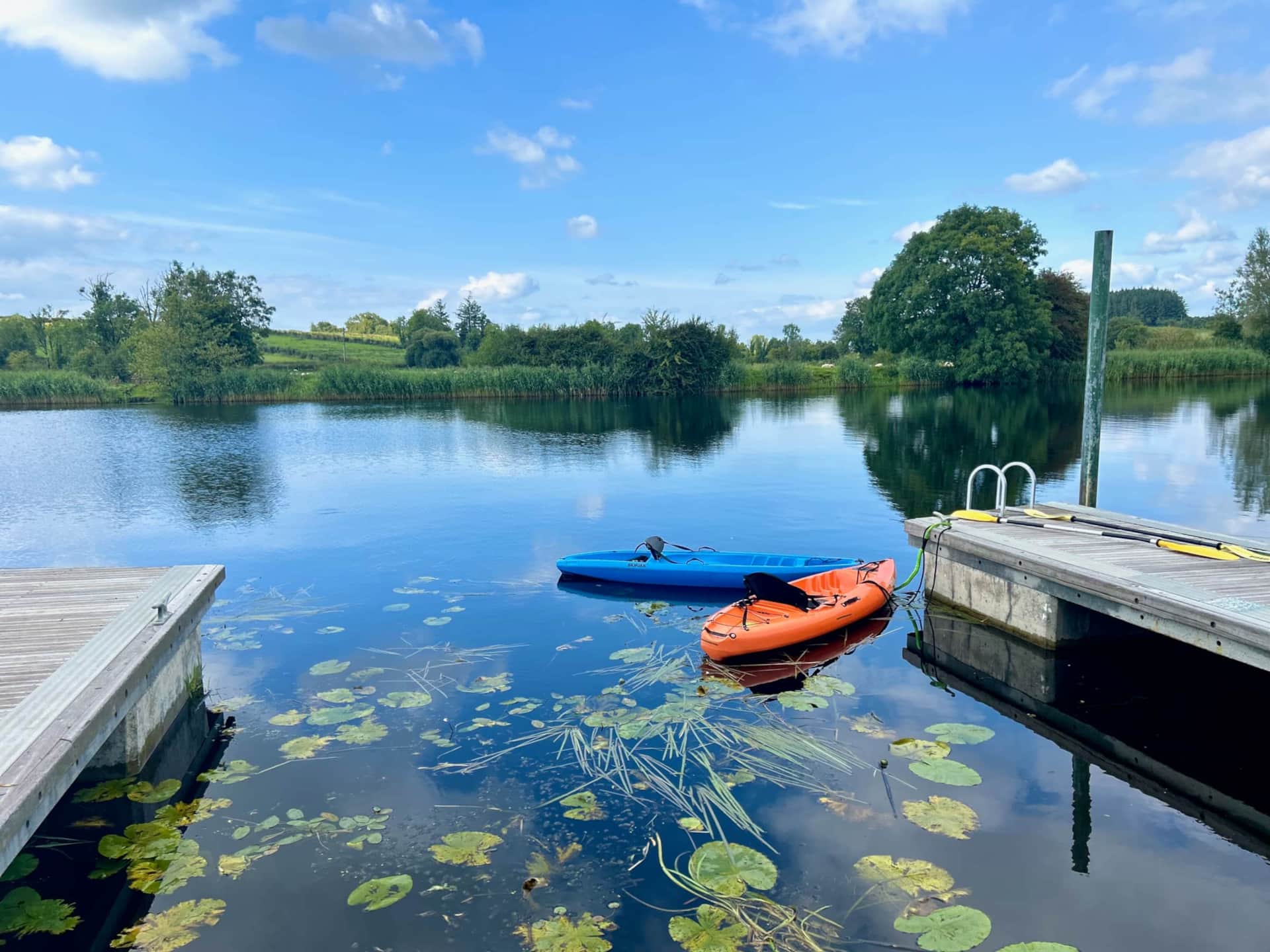 Kayaking on the Blueway