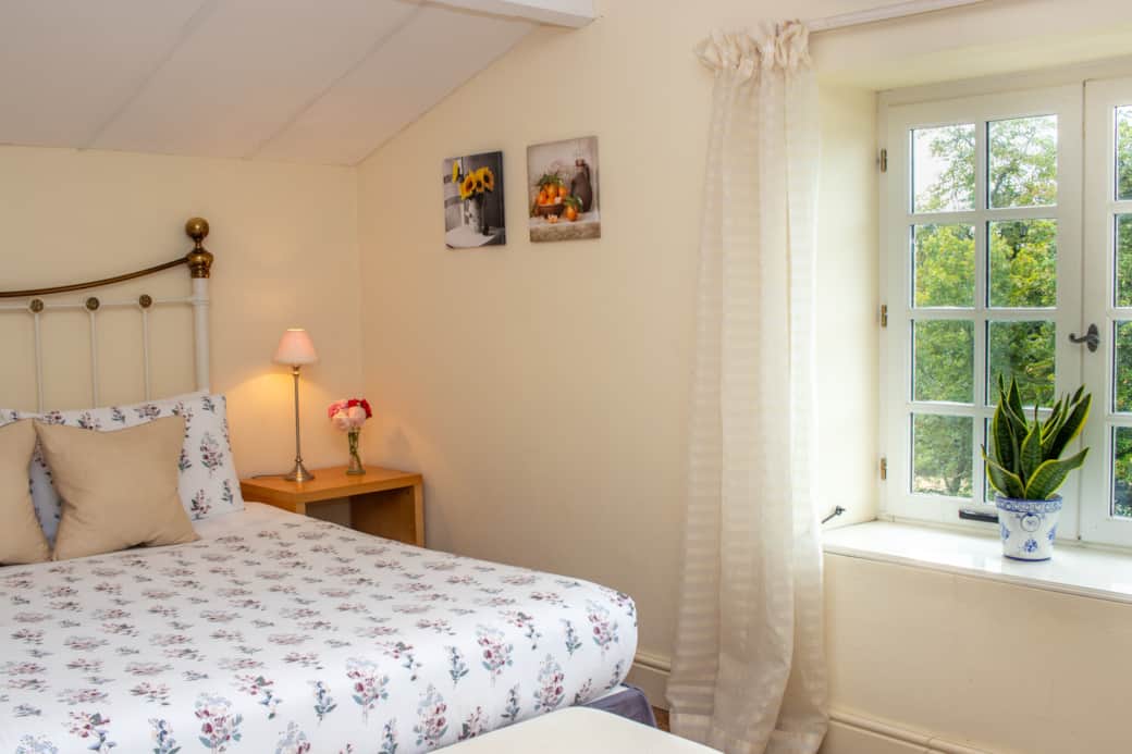 Air-conditioned bedroom