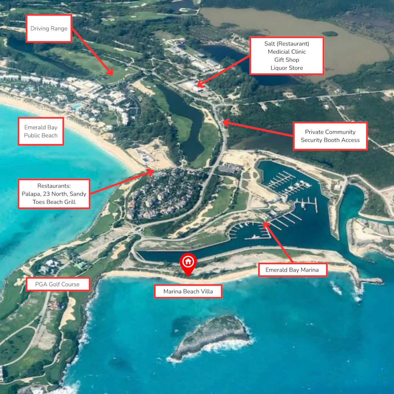 Marina Beach Villa - Exuma Exclusives