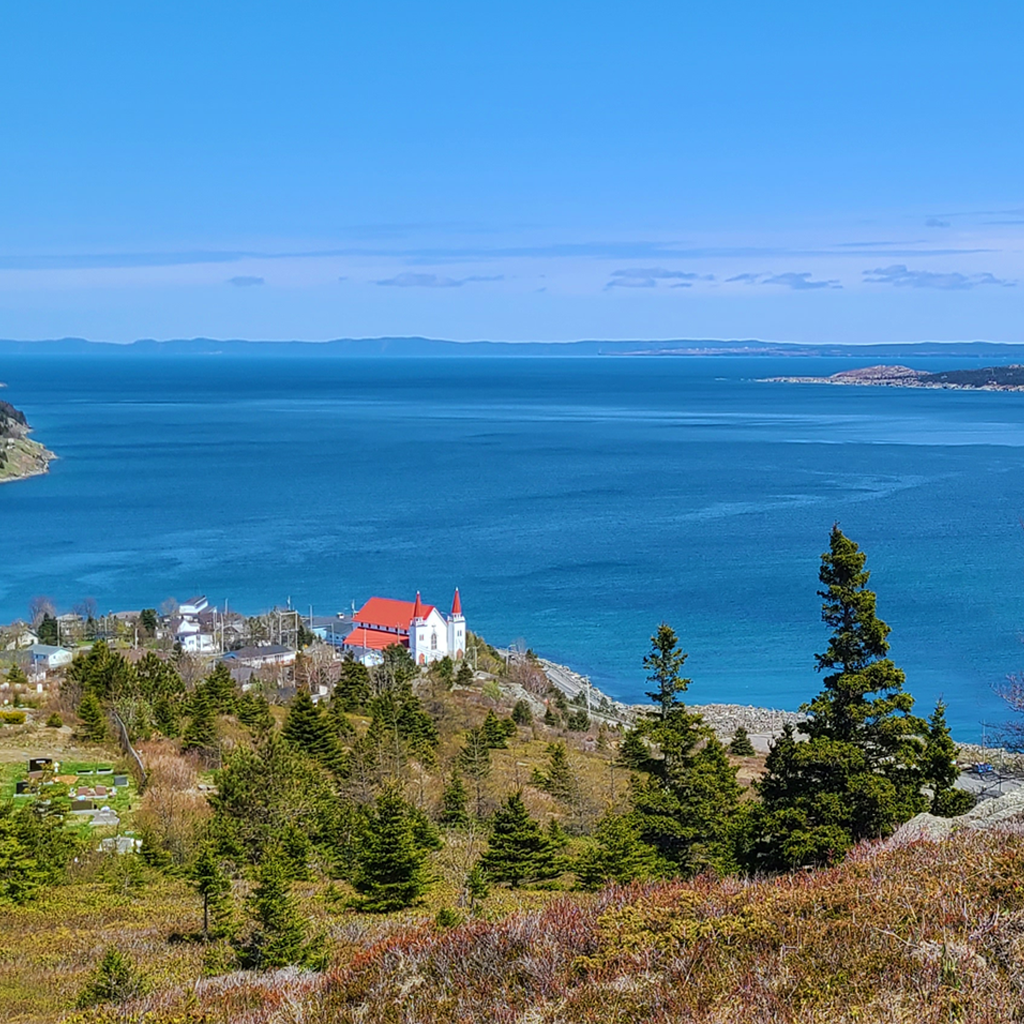 View from Lookout, 5 min Walk Uphill