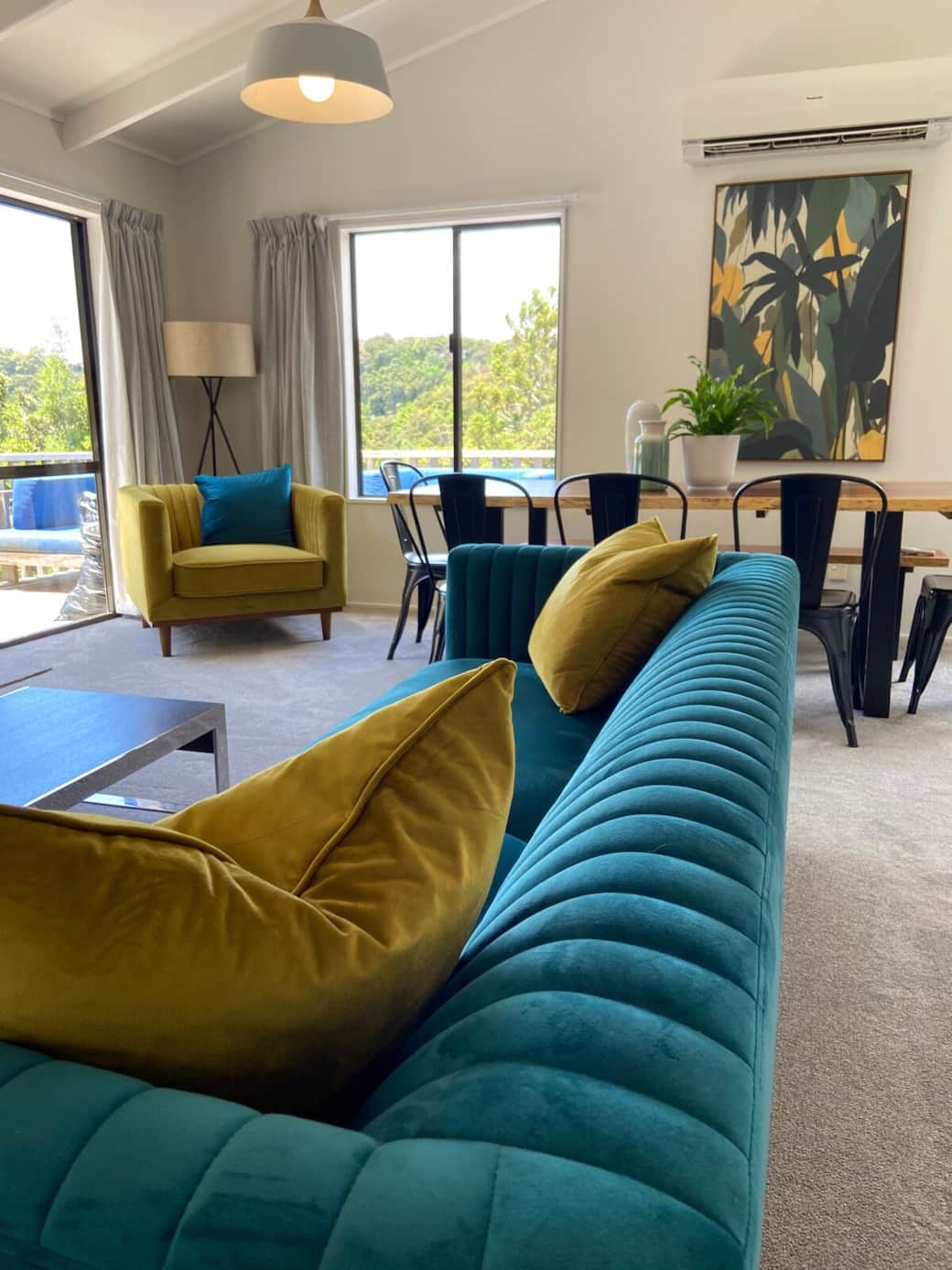 Sink into the sofas after a day exploring the Bay of Islands