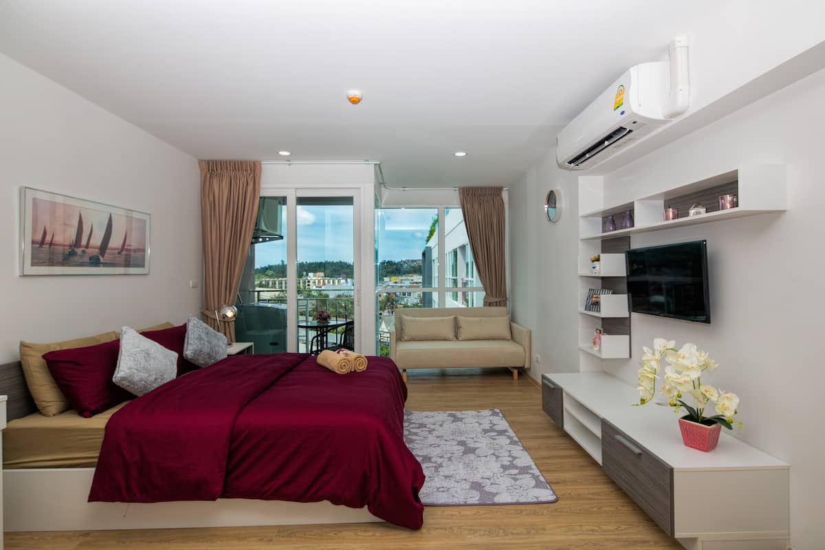 RK036 Well Equipped & Designed Studio @Kata,beach-900 m