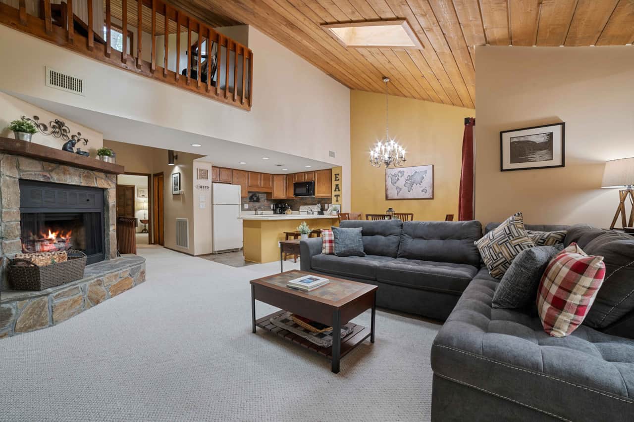 Fireplace in Living Area