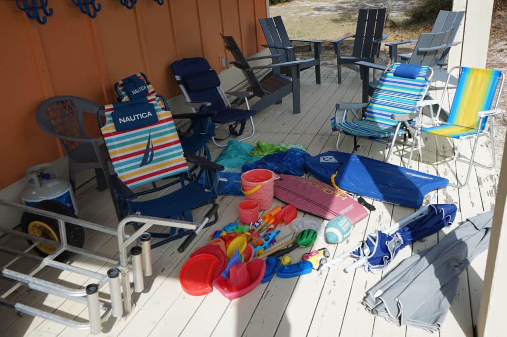 Beach Cart and Gear Included!