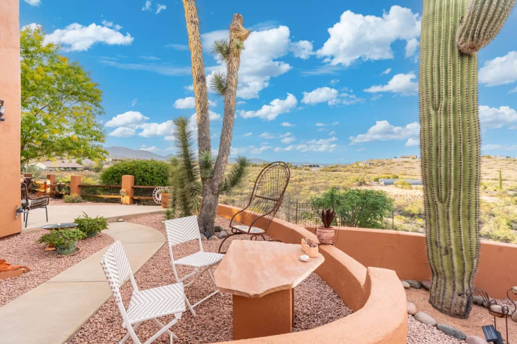 Enjoy a cup of coffee and watch the sunrise