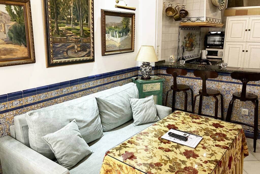 Salón comedor y cocina.