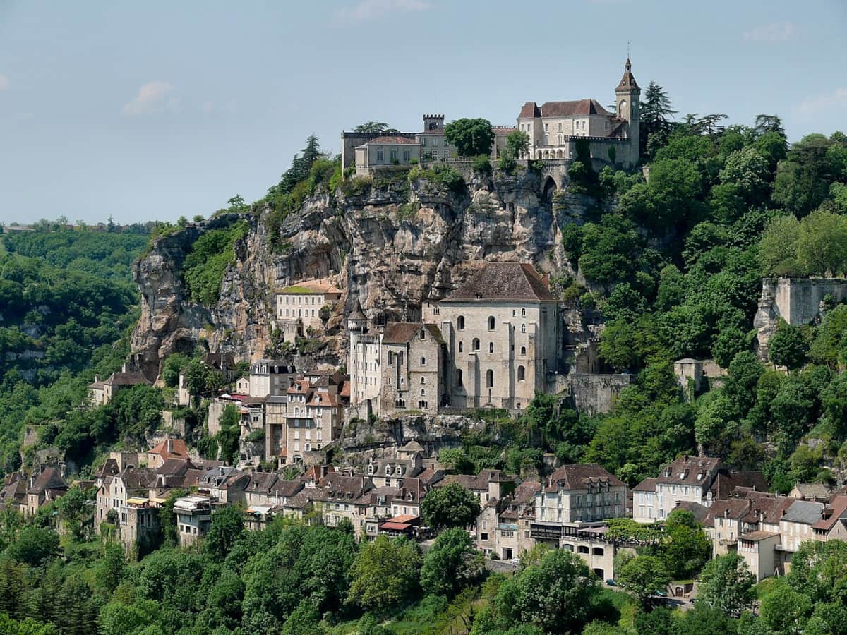 Le village historique de pèlerinage de Rocamadour