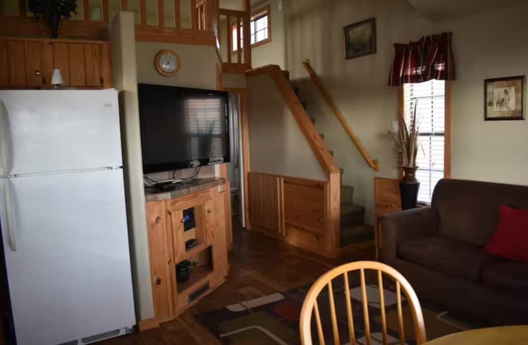 Living Room/Stairs to loft Living Room/Stairs to loft