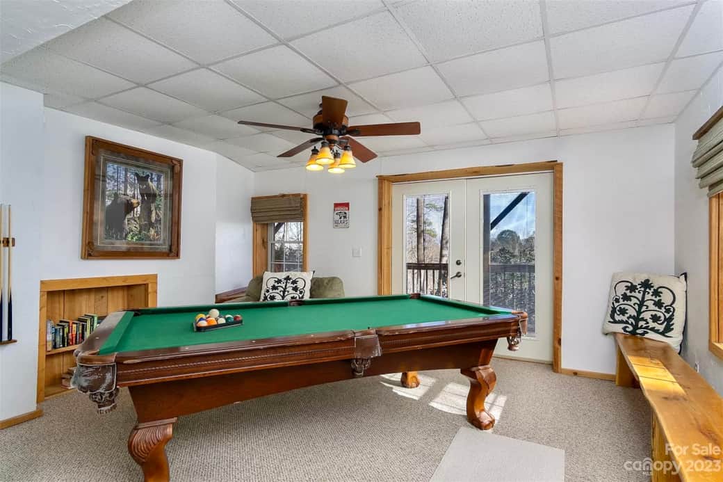 Game Room with Pool Table Game Room with Pool Table