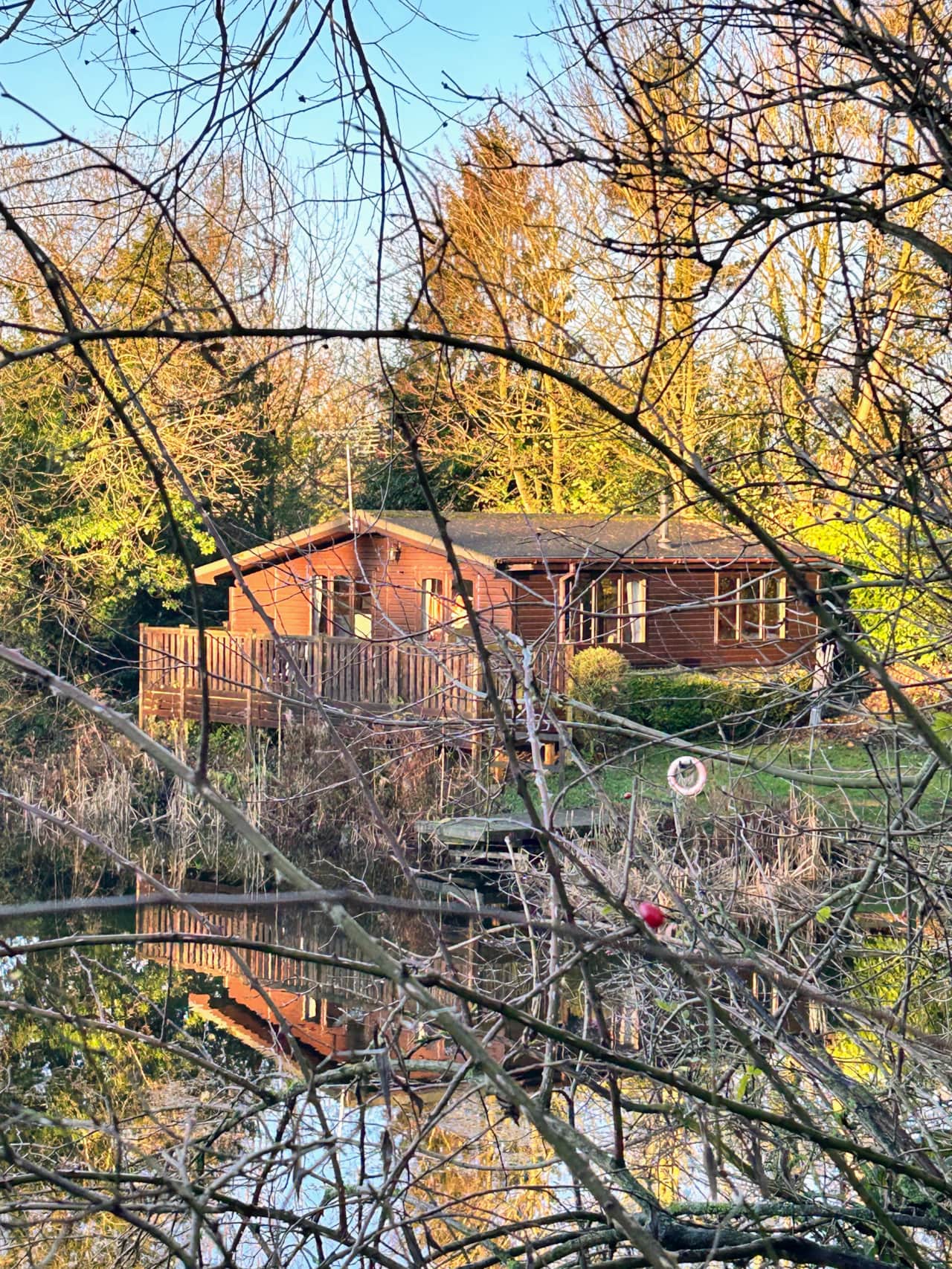Your hidden home from the lake