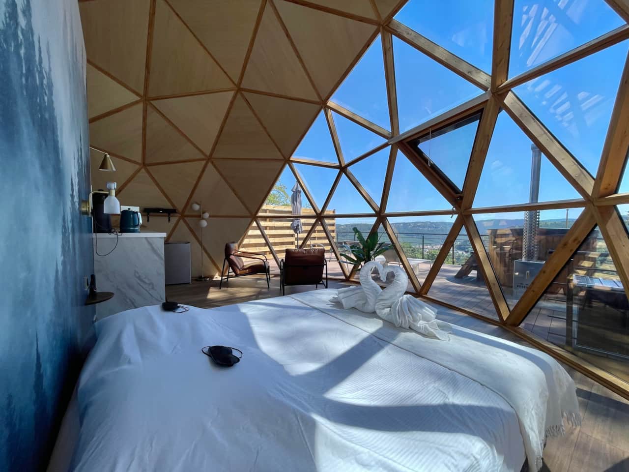 Chambre lit King size Vue Panoramique