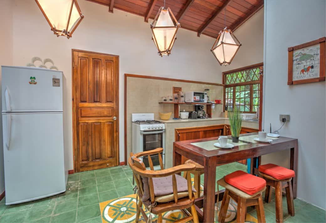 uva blue villas villa 4 fully equipped kitchen puerto viejo