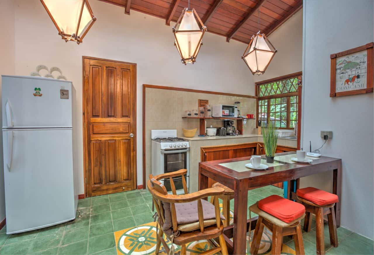 uva blue villas villa 4 fully equipped kitchen puerto viejo