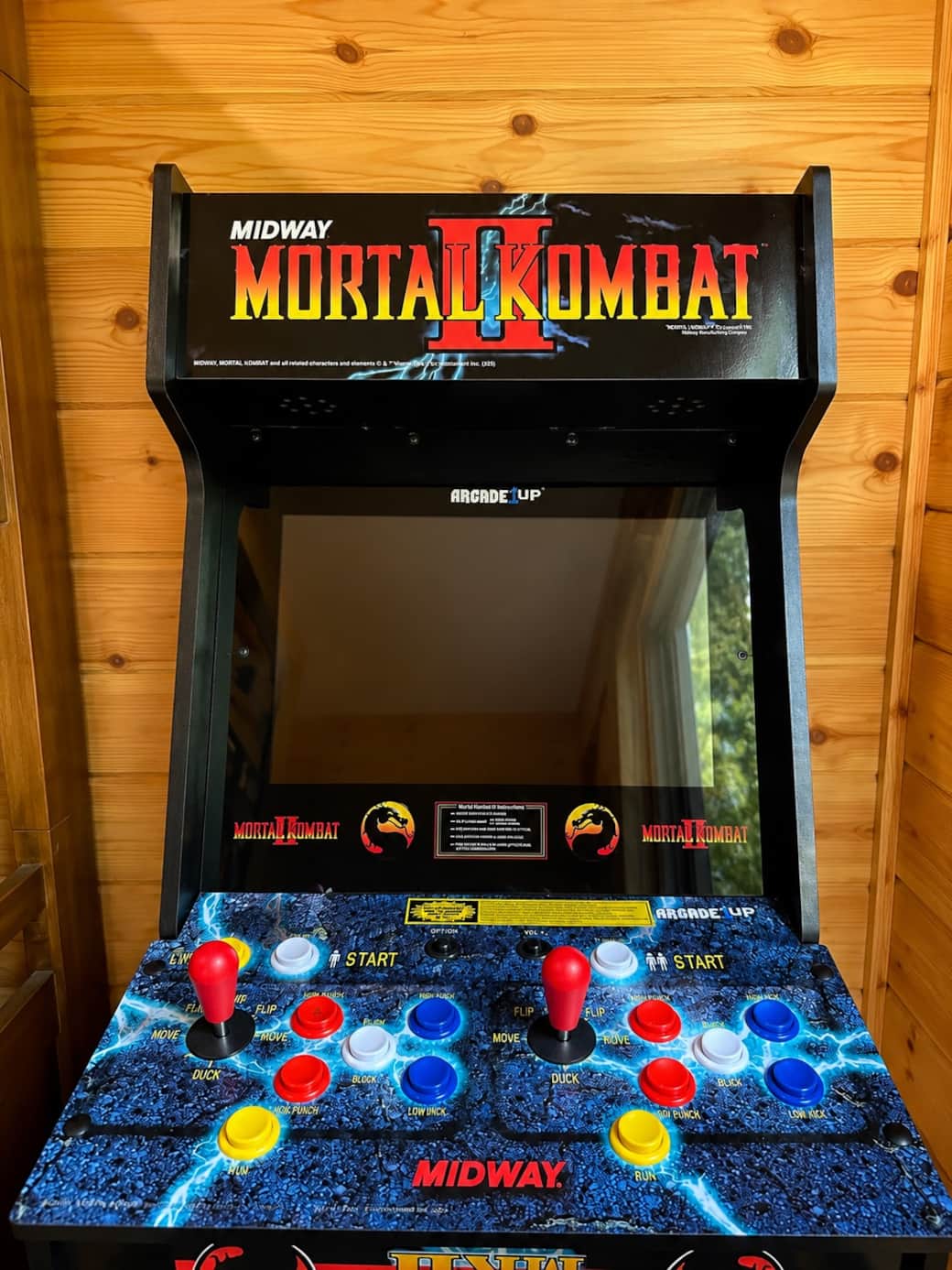 16-in-1 arcade in the game room.