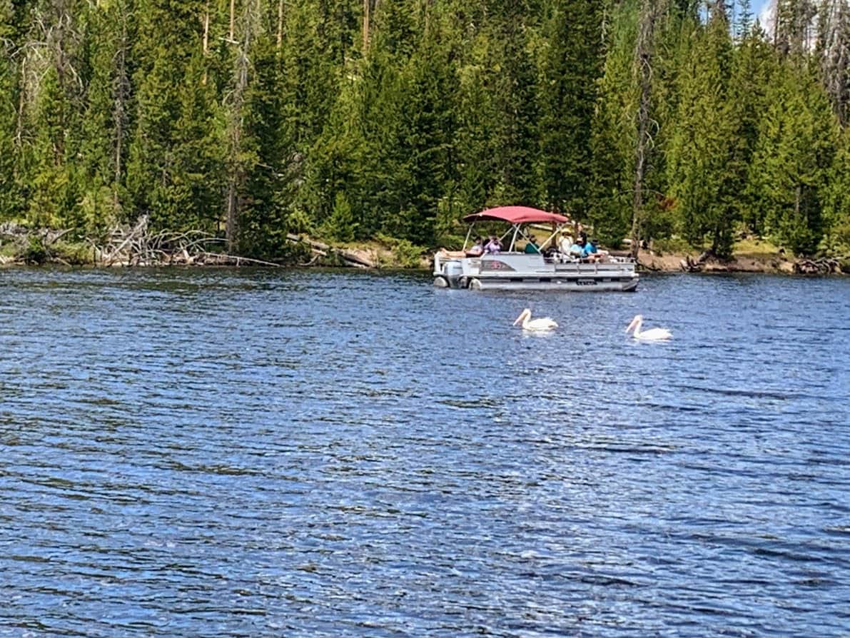 Boating on Lake Granby