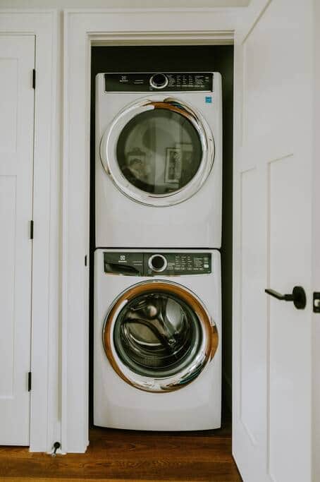 Full washer and dryer
