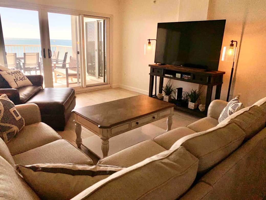 Open living space provides an area of comfort. 