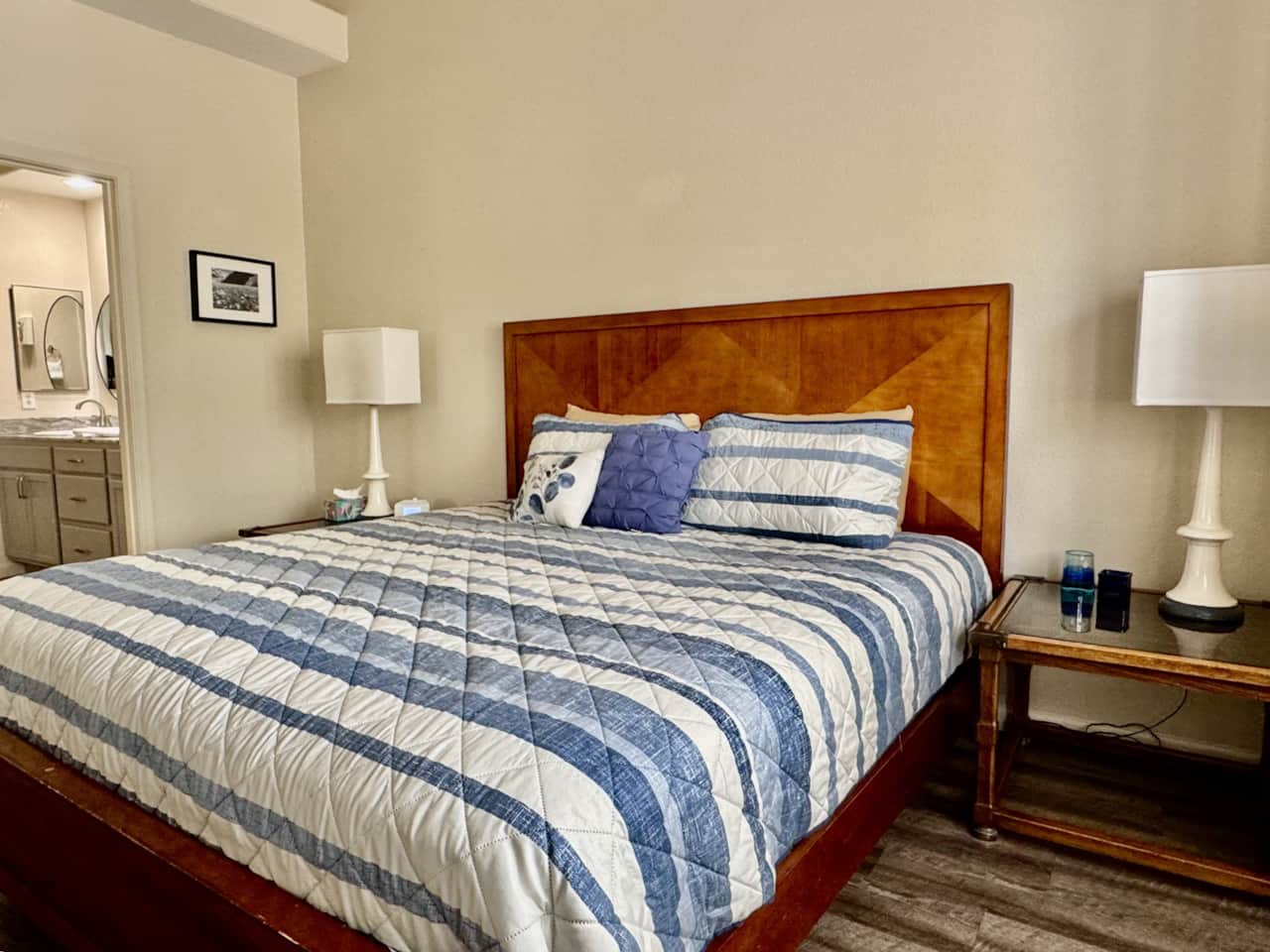 King in Master Bedroom