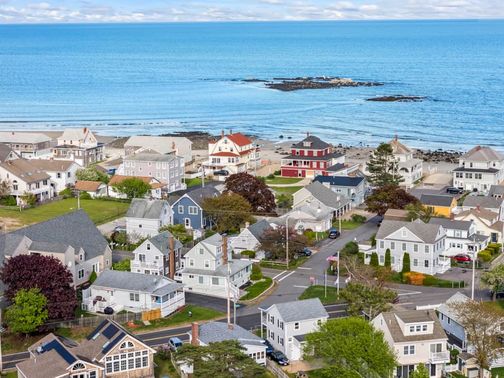 Wells Beach Aerial Wells Beach Aerial
