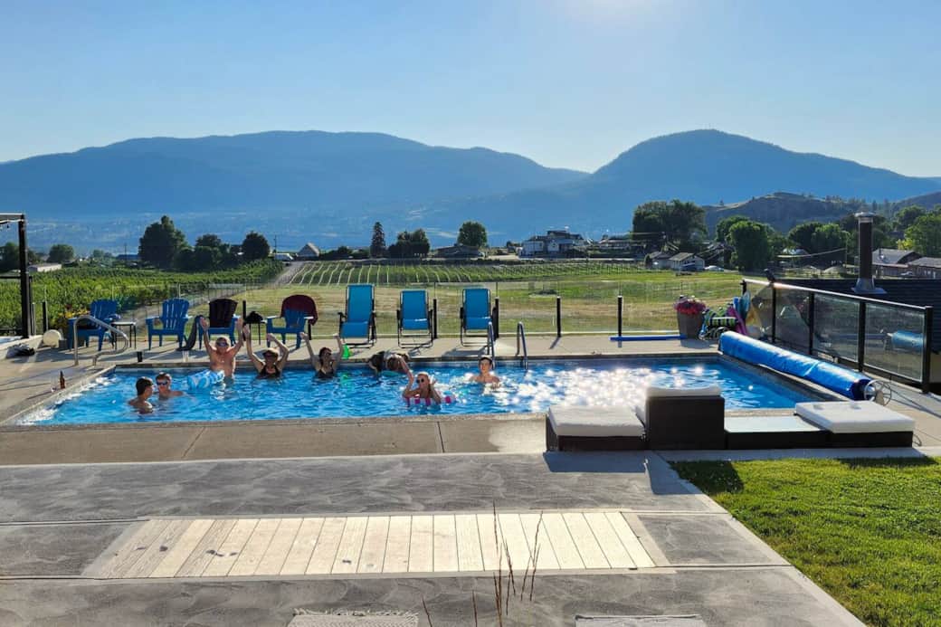 An ultimate summer day - wine tours followed by a poolside happy hour!