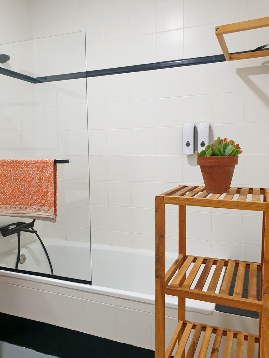 Baño compartido