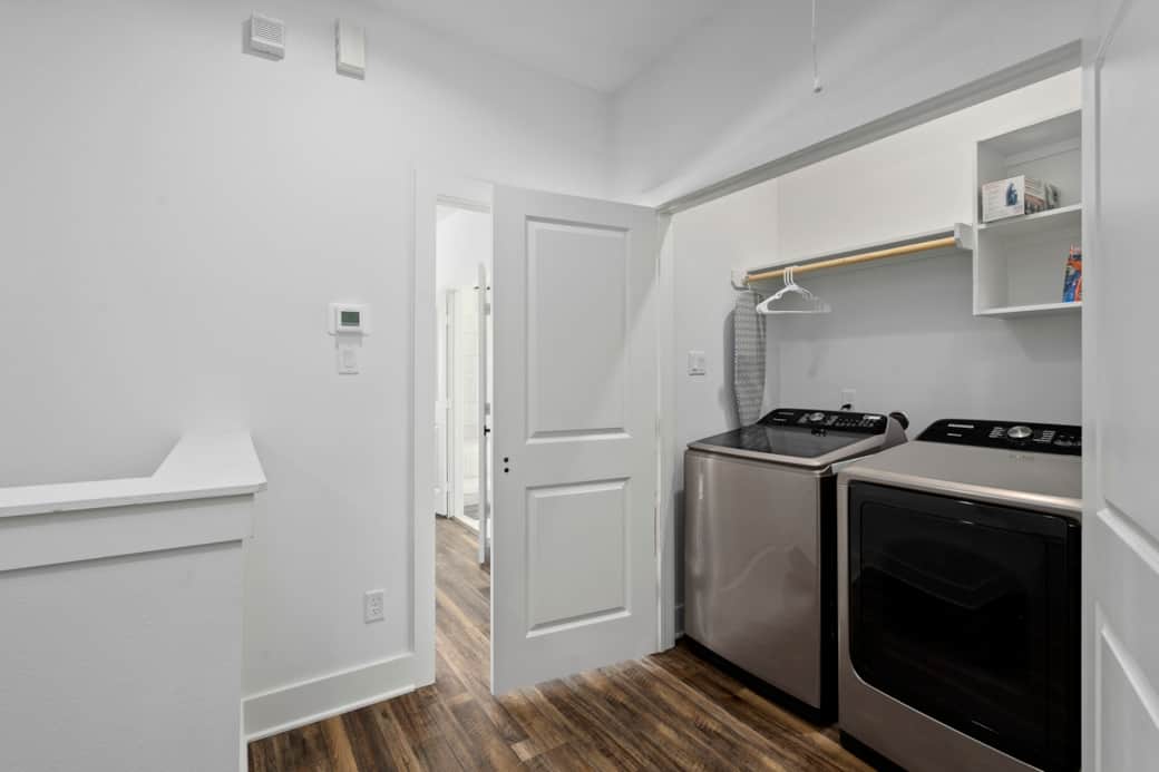 Full washer and dryer in the house. Full washer and dryer in the house.
