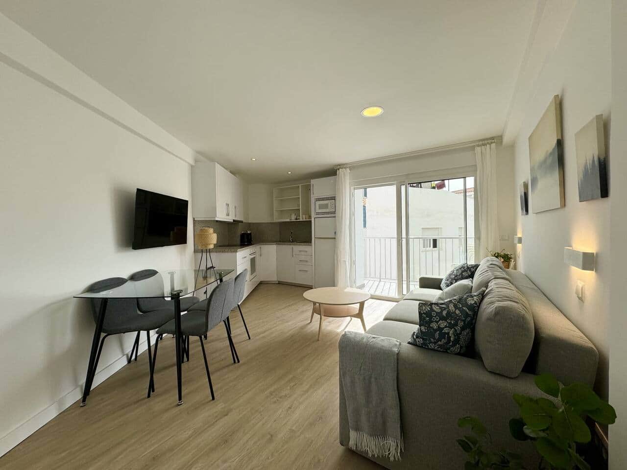 Salon d'un appartement de vacances à Nerja, Costa del Sol